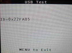 USB Test Result
