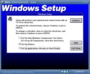 Windows 3.1 Setup