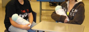 Students With Flour Babies